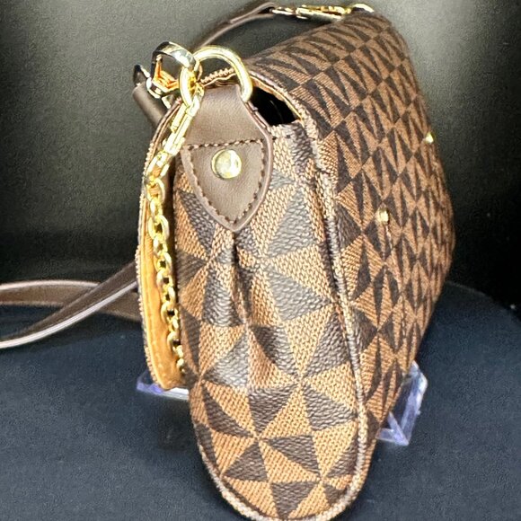 Fashion Checkered Small Bag - NWOT - Picture 4 of 5